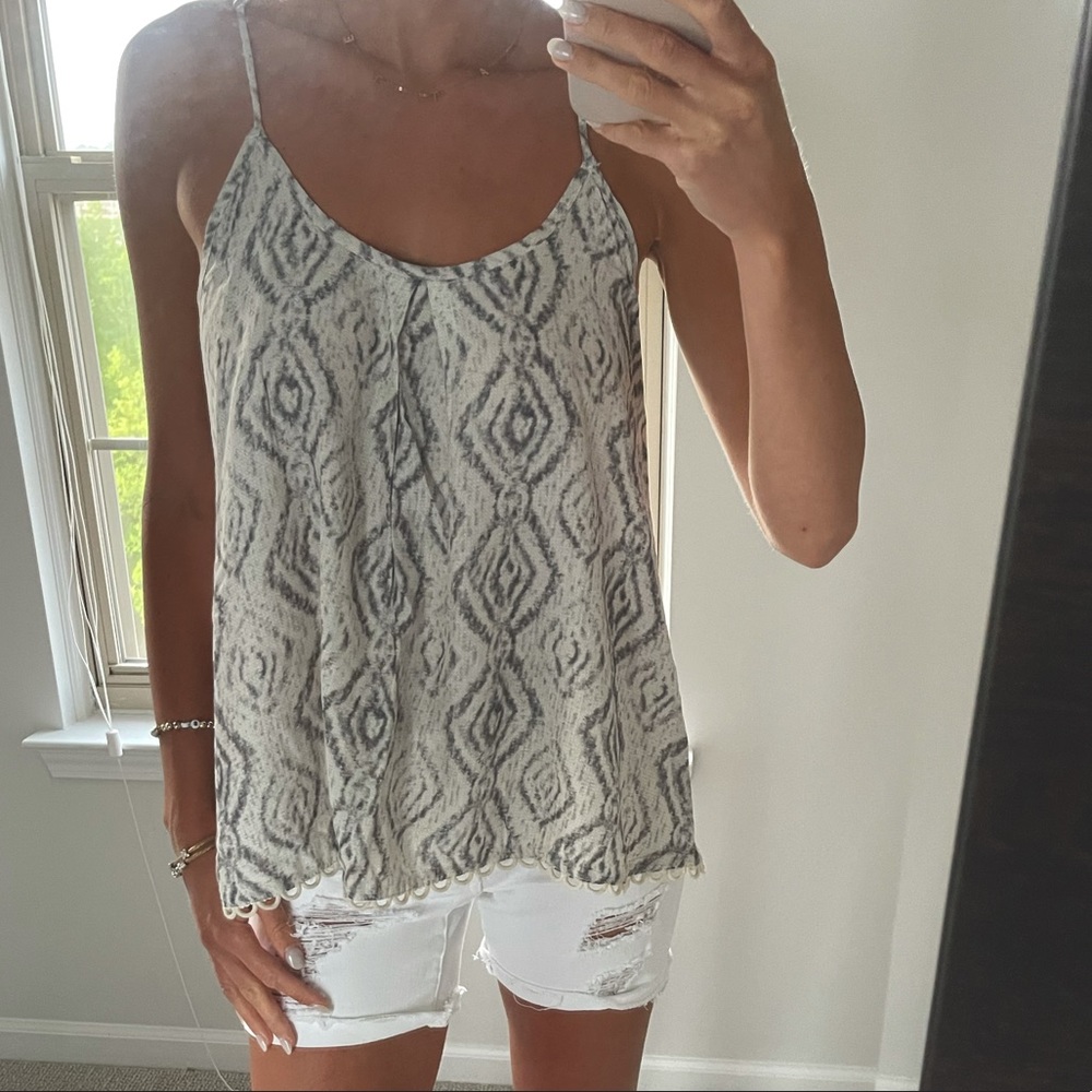 Boutique open back tank